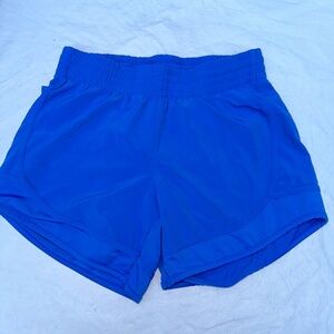Lucy Athletic Blue Running Shorts with Liner ~ XS